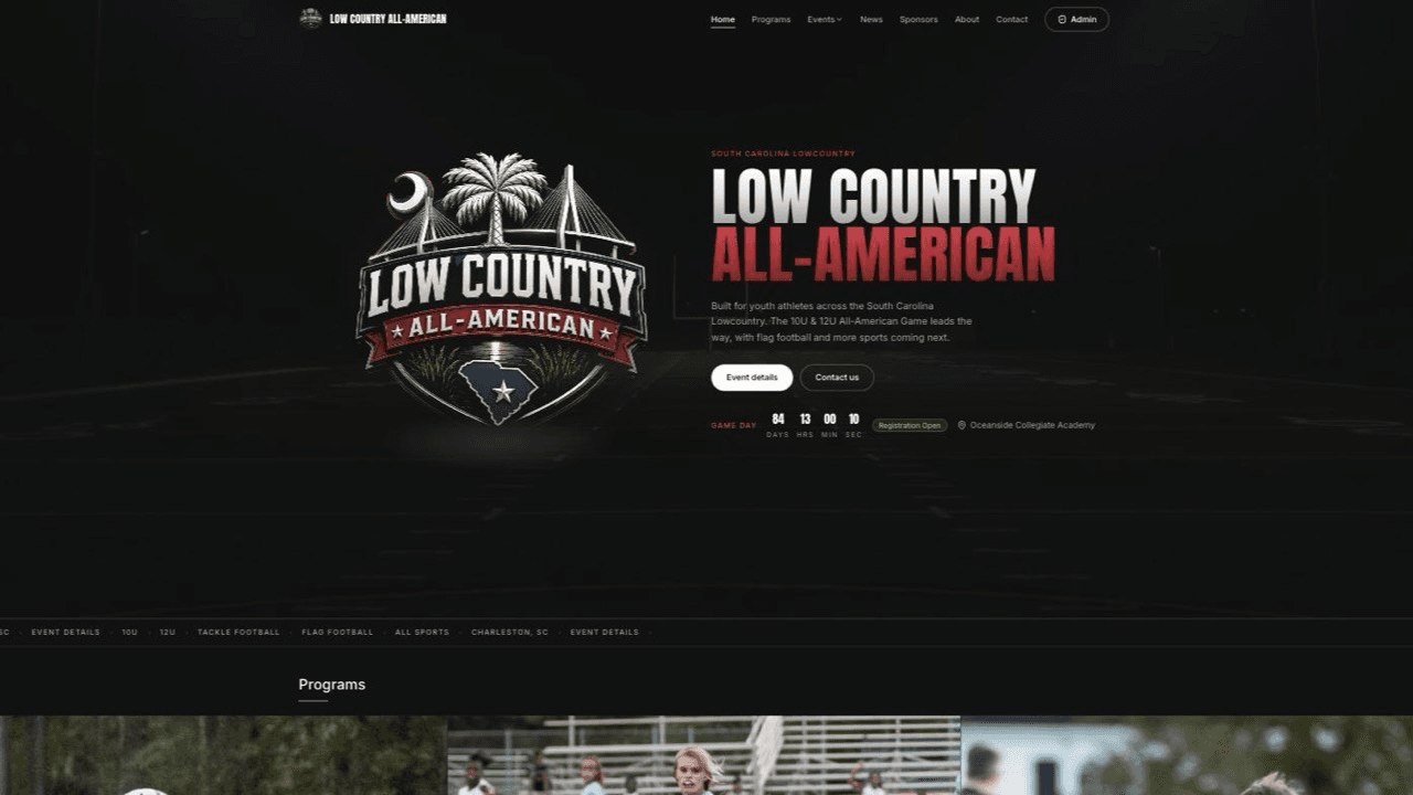 Low Country All-American screenshot